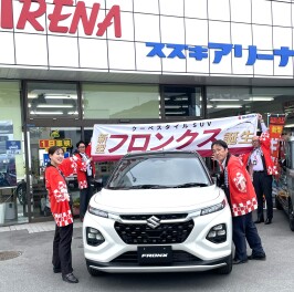 本能を刺激するクーペスタイルSUV 新型フロンクス誕生！